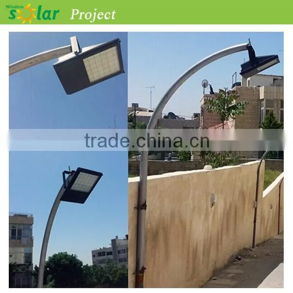 Aluminum 7w solar panel portable led outdoor solar flood light for garage (JR-PB001)