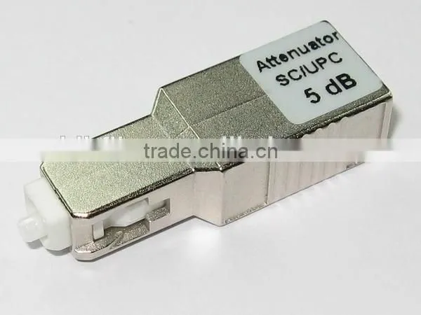 SC male-female fiber optical Attenuator ,3db 5dB 7dB 10dB 15db 20db optical attenuator