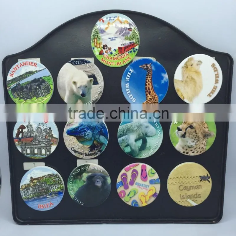 Custom black ceramic magnets for fridge