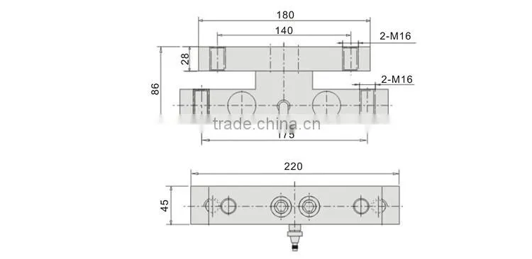 GBS801 Lifting scale Overload Elevator weight sensor
