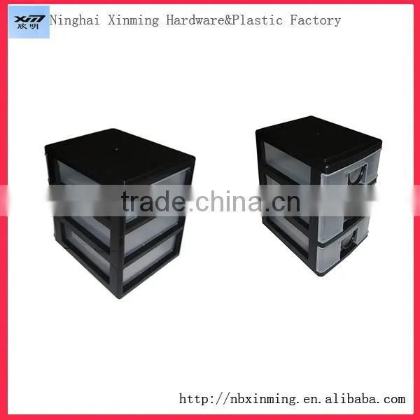 3 drawers business card storage box