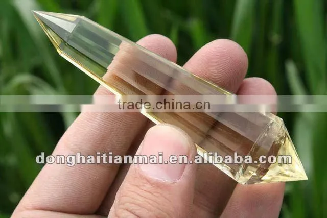 High Quaility Natural Clear Topaz Vogel Crystal Healling