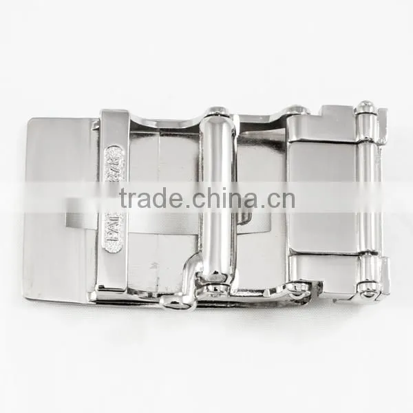 Nickel plated zinc alloy metal belt buckle