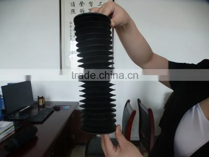 fabric round protective bellows round bellows accordion protection