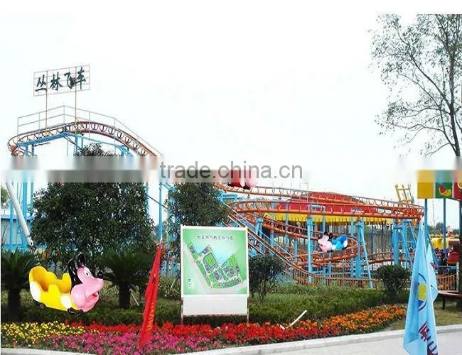 Crazy Mouse!!! Exciting Roller Coaster Outdoor Amusement Park Rides For Young People/Kids