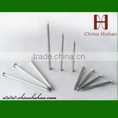 #55 steel black finished concrete steel nails, cement nails