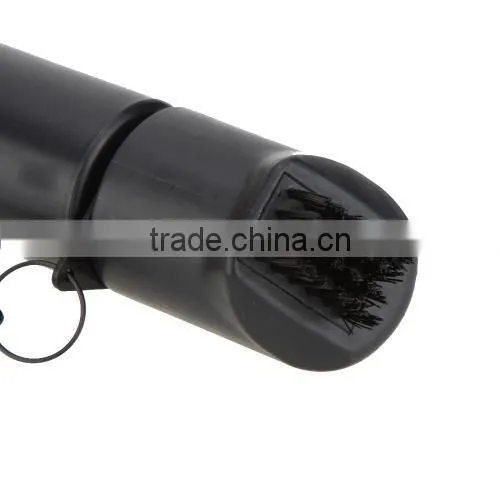 Black Golf Iron Club Ball Plastic Cleaning Brush with Water Bottle 150ML