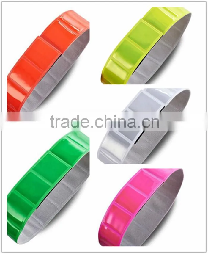 Best Selling Fashionable Slap Reflective Bracelets