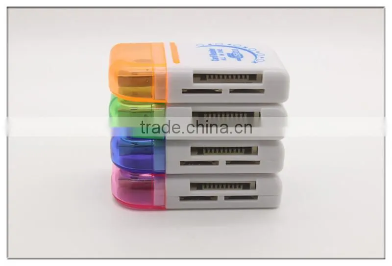 Wholesale All In 1 USB 2.0 sim Smart Card Reader(OS-CR124)