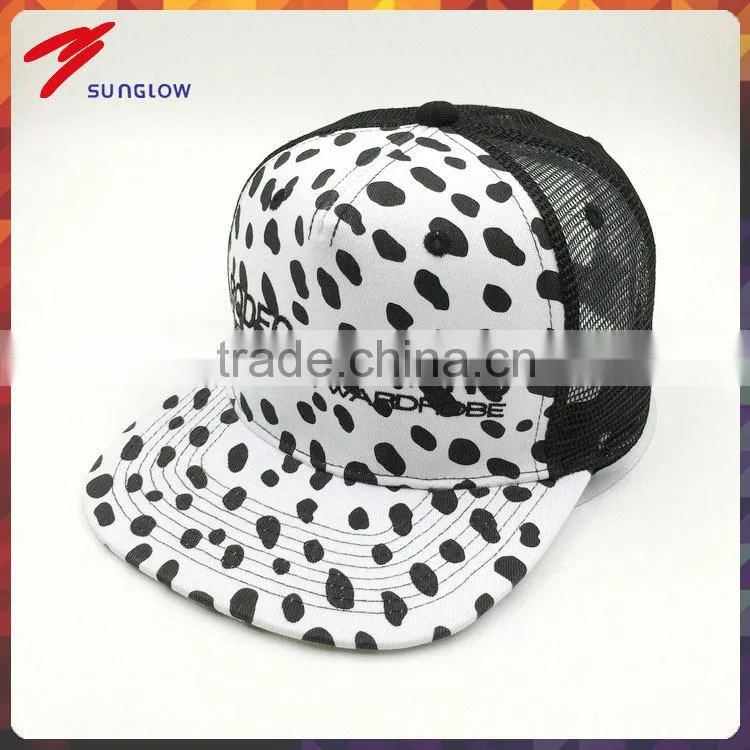 custom cotton twill mesh trucker hats for sale
