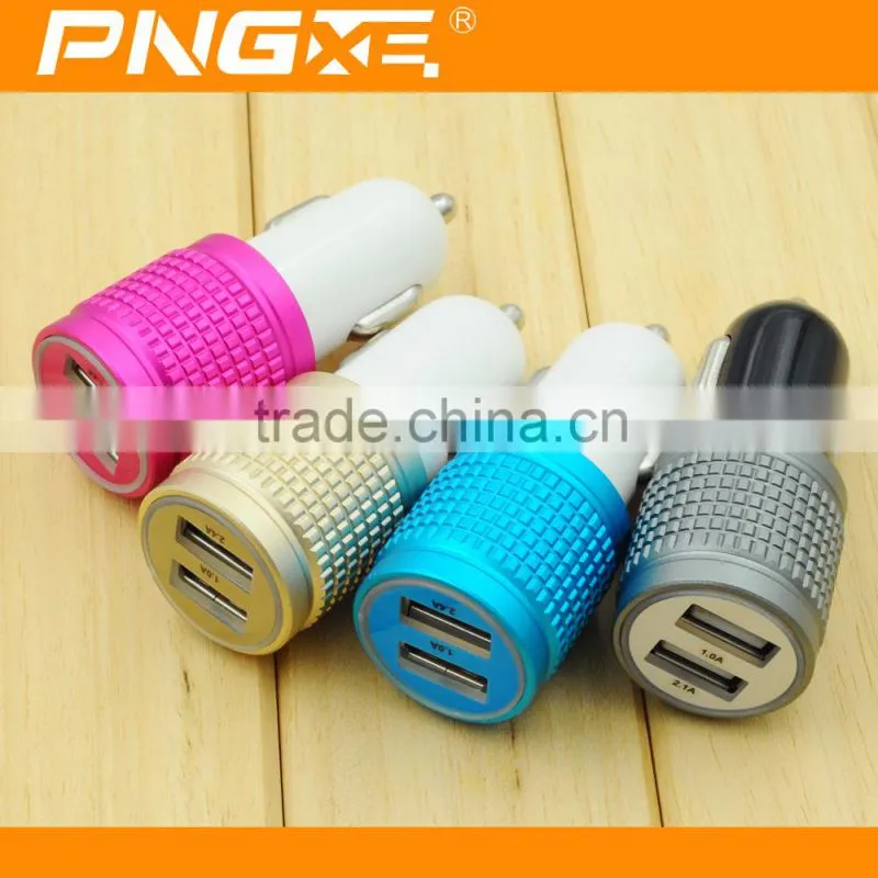 factory supply 12v car battery charger, usb car charger 2 port