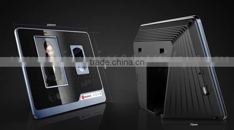 wifi biometric fingerprint 4.3'' Touch screen network TCP/IP cheapest face attendance
