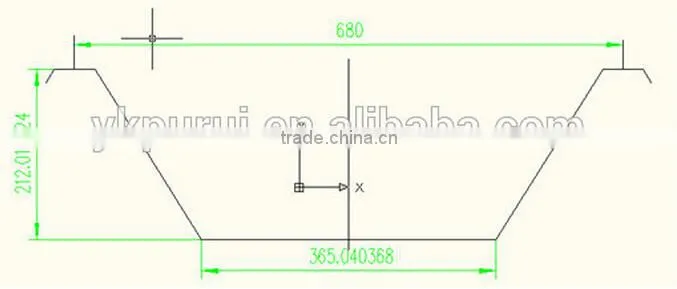 Screw Joint Arch Sheet Roll Forming Machine