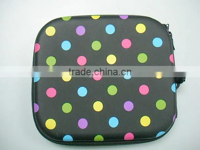 GC--Wonderful red and yellow colro EVA carry CD box/case/bag