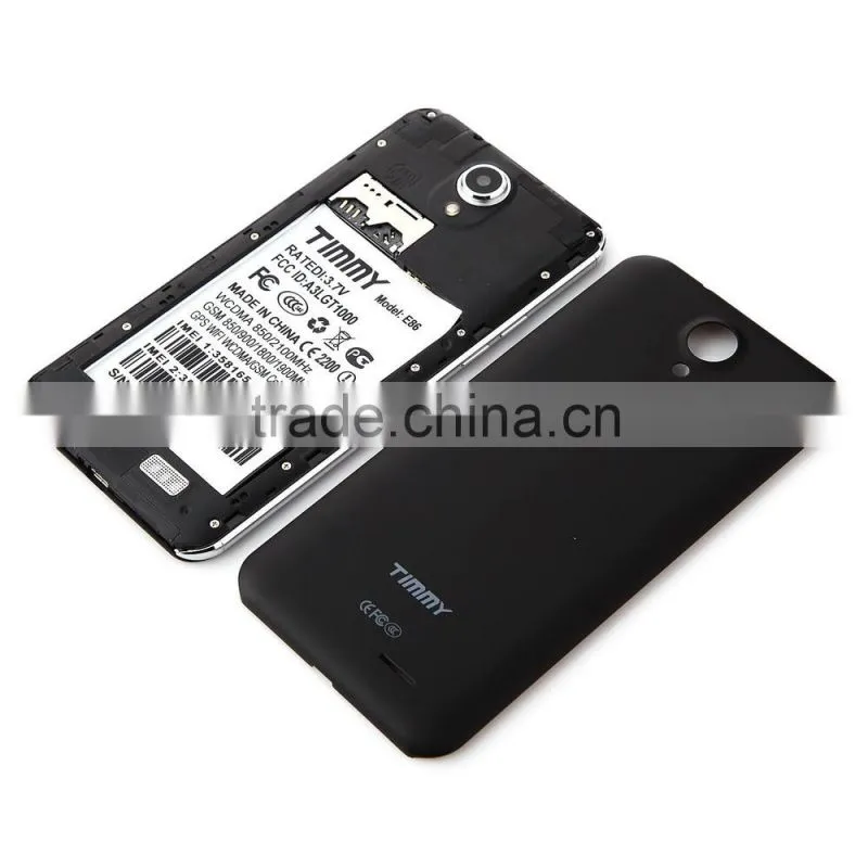TIMMY E86 Smartphone Android 4.4 MTK6582 Quad Core 5.5 Inch HD Screen 1GB 8GB