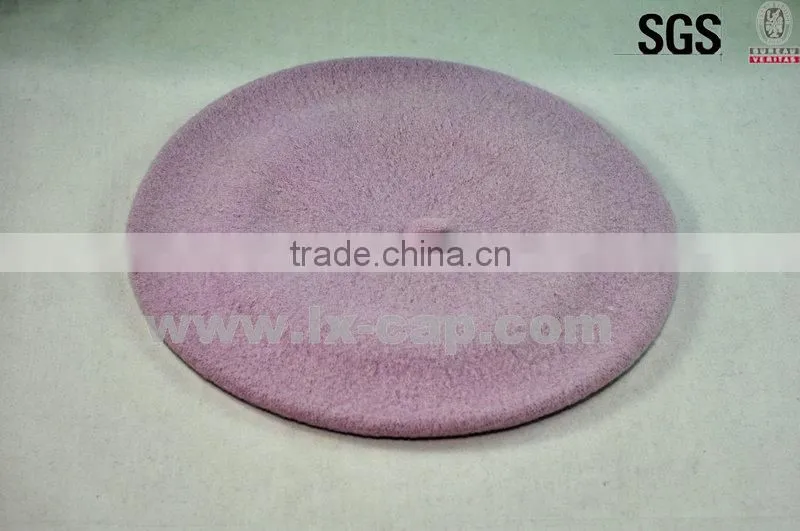 Wool beret fashion women beret solid color