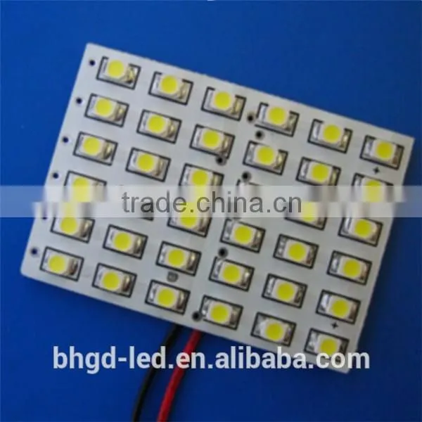 36pcs led car light automatic lighting system interior dome light