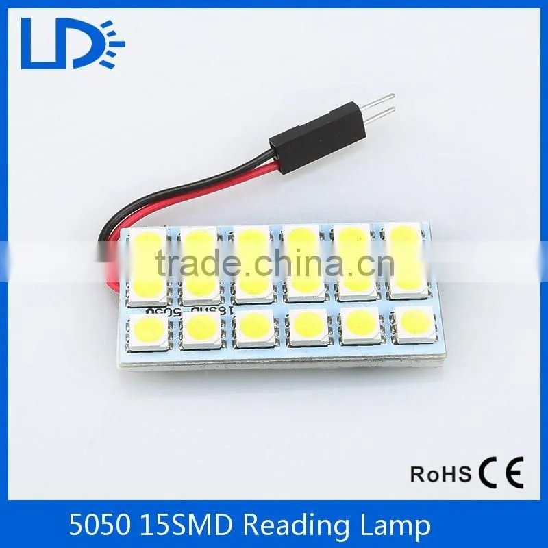Auto parts Interior lights 18 smd 5050 T10 BA9S Dome Lights LED Panel Lights