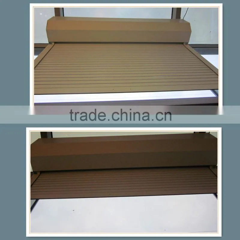 2015 New design aluminium roller shutter window