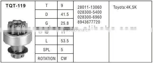 starter drive zhongzhen