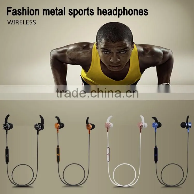 SNHALSAR S-3 consumer electronics Metal Sports bluetooth earphones, bluetooth headphone, Mobile earphones