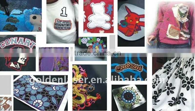 High speed Laser bridge embroidery machine