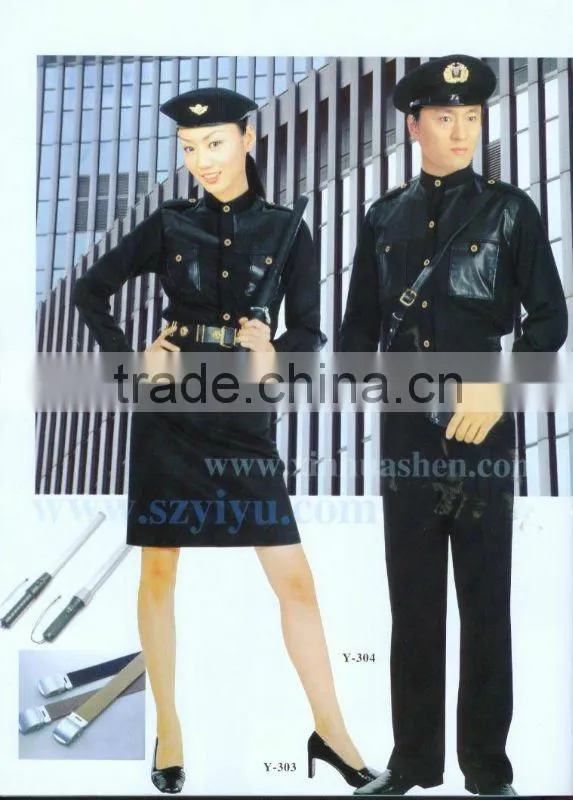 wholesale handmade cotton/polyester security guards uniform