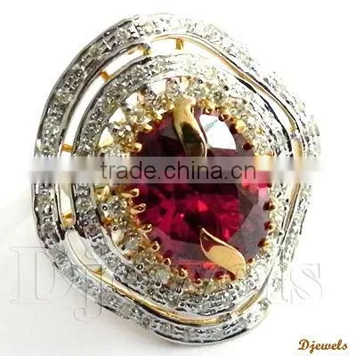 Stone Red Diamond Rings, Diamond Rings, Diamond Jewelry