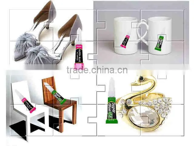 foil 10pcs super glue