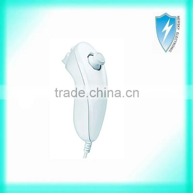 Hot selling Brand-new white for WII nunchuk+for wii remote controller