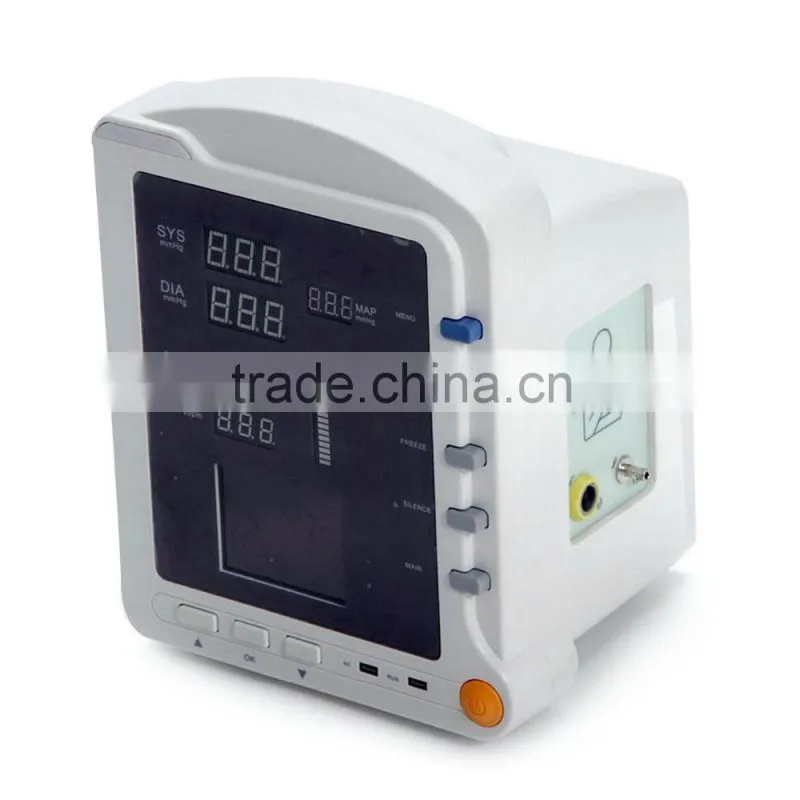 2016 Clinic icu use Multi-Parameter Equipment portbale Medical Patient Monitor