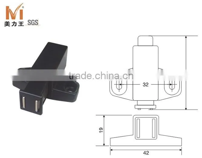 Plastic Magnetic Catches for Cabinet Door
