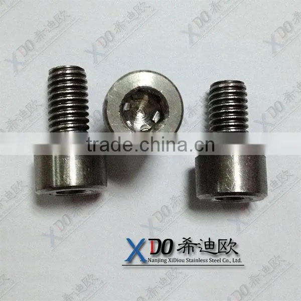 alloy A286/GH2132 EN1.4980 stainless steel screw made in china M8*30