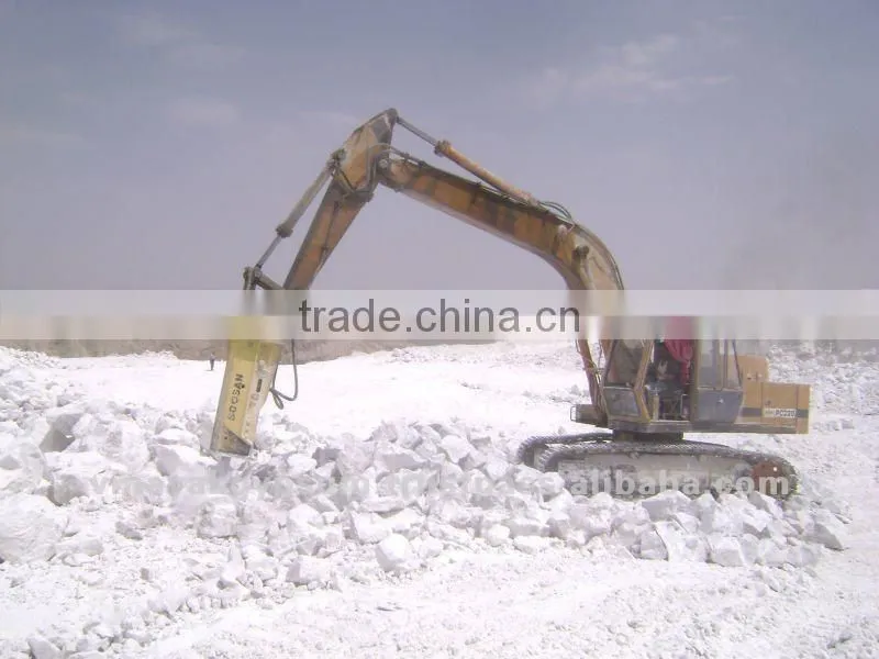 Raw gypsum