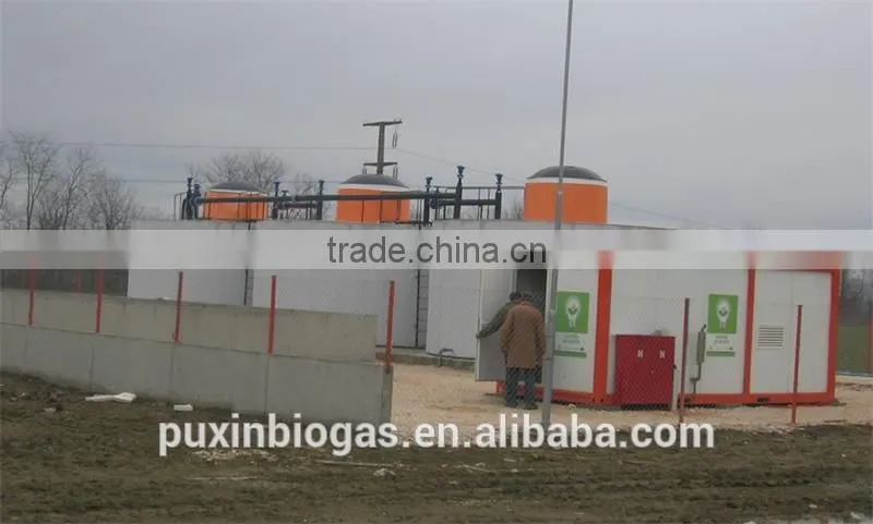 PUXIN recycle small sewage treatment plant machine for Slaughter house waste