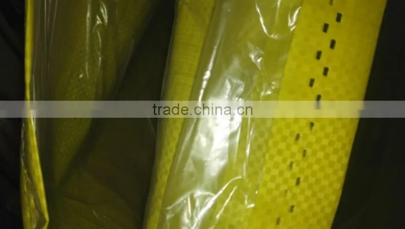 yellow blue green strip pp woven bag valve PP WOVEN BLOCK BOTTOM POLYPROPYLENE 25kg CEMENT VALVE BAG