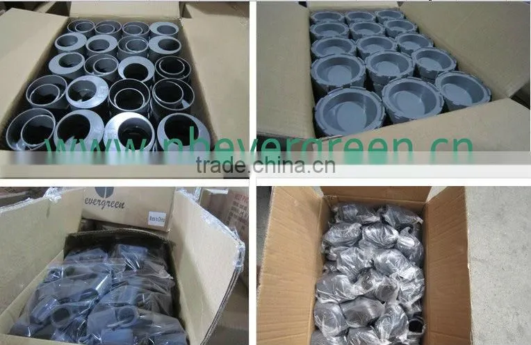 PVC 45 degree equal pipe fitting tee