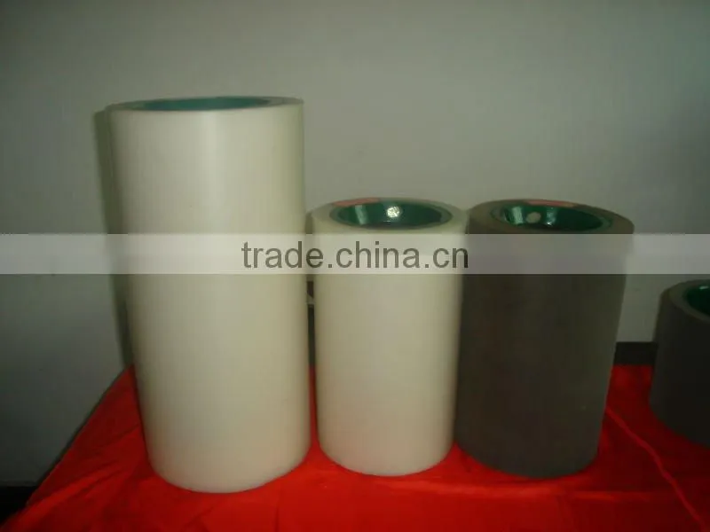 White 4 Inch Aluminium Drum Rice Mill Rubber Roller