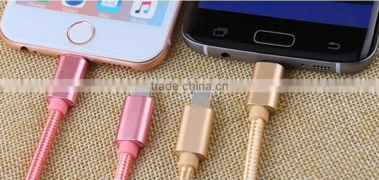 Wholesale 2 in 1 charging data sync cable usb cable for smartphones