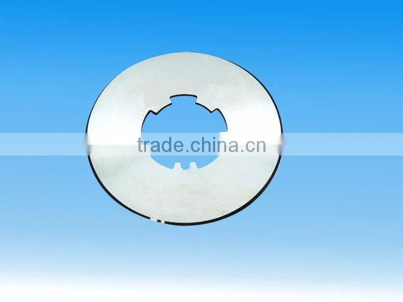 round longitudinal shear blade, longitudinal shear circle knives,roller slitting blades