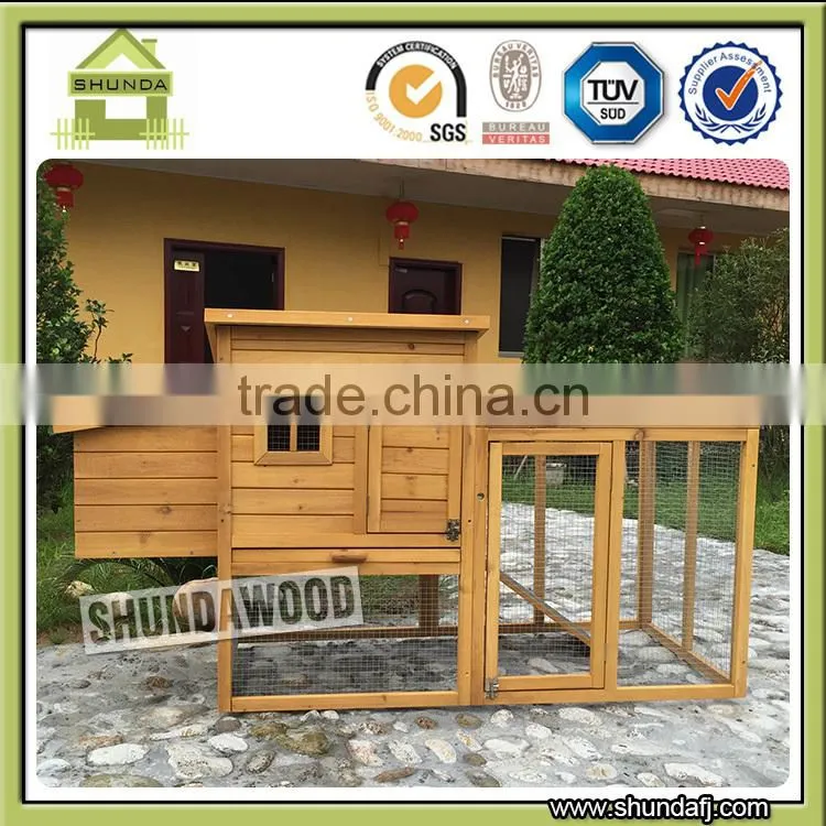 SDC011 Egg Laying Wooden Chicken Coop Outdoor Run