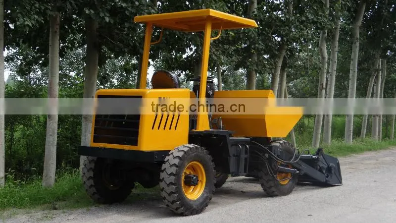 2016 5ton FCY50S CE hydraulic self loading mini dumper 4x4