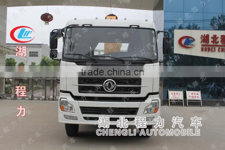 Dongfeng brand TL 6*4 10 ton cargo crane truck, truck mounted crane, hydraulic boom truck crane