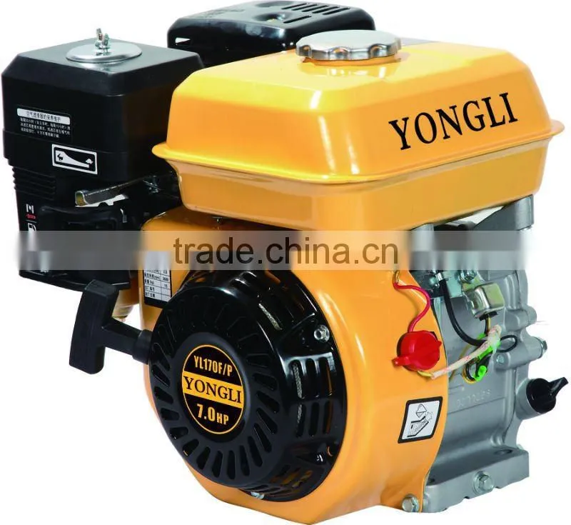 small type gasoline engine, 7hp, 215cc, 4kw