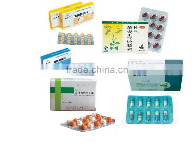 DZ-120B Automatic cartoning machine for tablet, capsule blister card