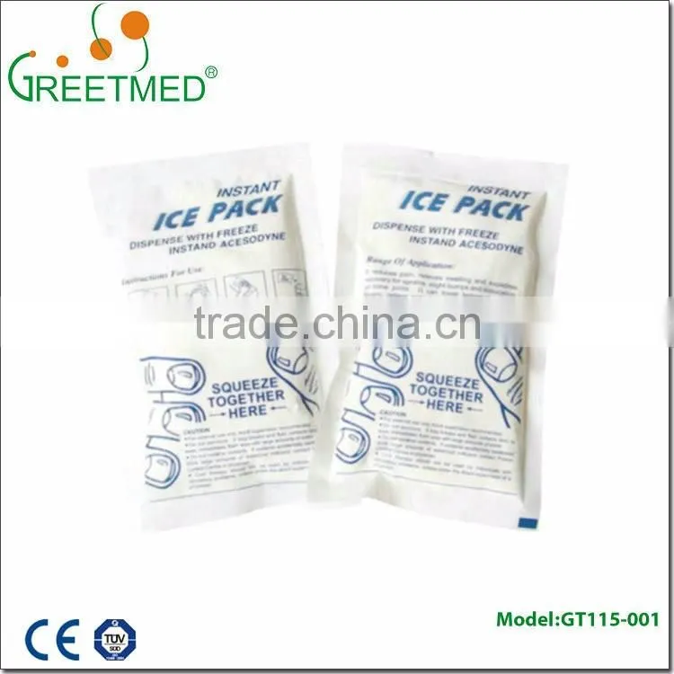 Factory wholesale cheap fabric medical reusable instant ice pack