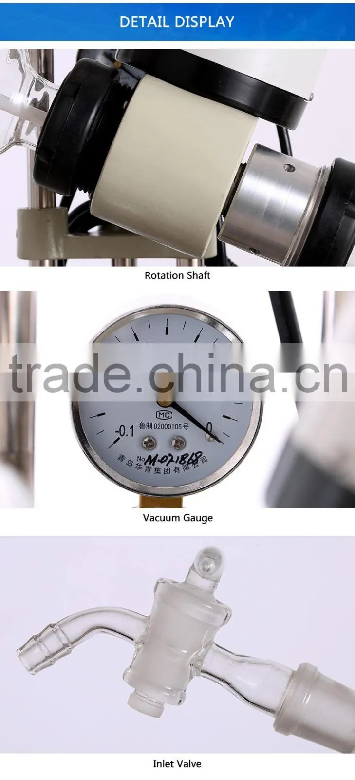 High Vacuum Rotary Falling Film Evaporator
