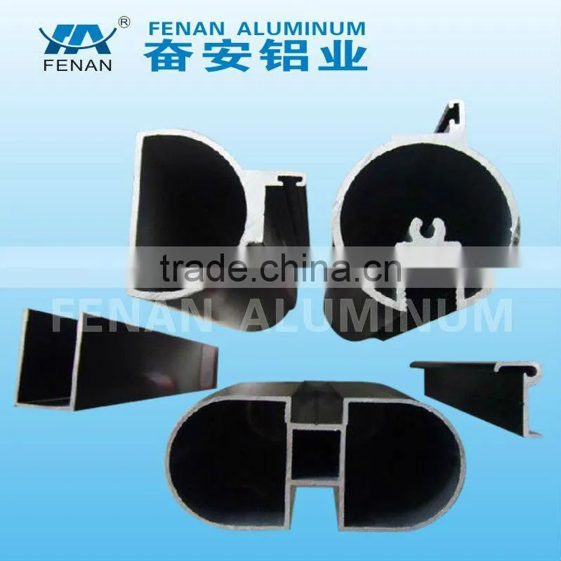 bronze aluminium profile/aluminium section for kitchen 6063