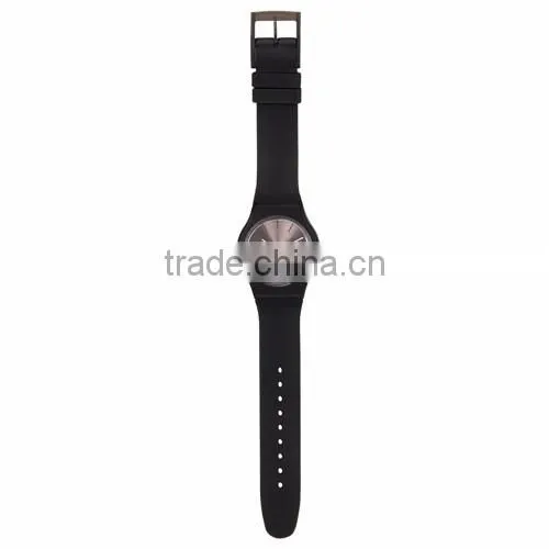 teenage fashion watch with changeable PVC strap