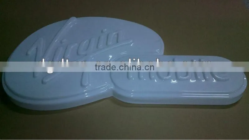 Customized vacuum forming plastic advertising light box